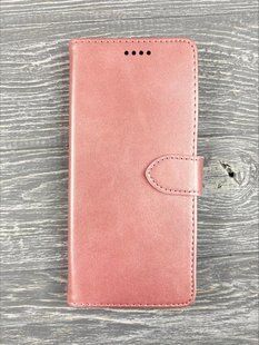 Шкіряний чохол-книжка Retro на ZTE Blade V30 (на зті блейд на30) рожевий 084509 фото
