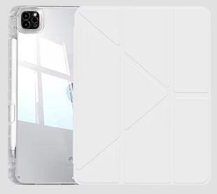 Чохол книжка Transparent Origami на Apple iPad 10.9" 2022 (10th gen) / білий 098760 фото