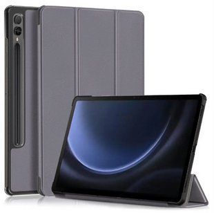 Чехол книжка Crazy Horse для Samsung Galaxy Tab S9 Plus (12.4") / серый 200204 фото