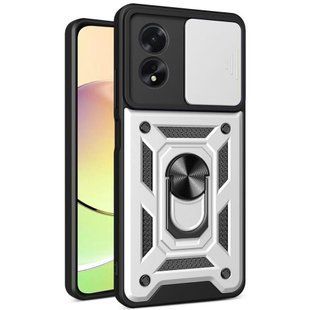 PC + TPU чохол Camshield armor для OPPO A38 (CPH2579) / сріблястий 093604 фото