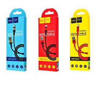 Hoco X26 Xpress Micro USB Cable (1m) (2 цвета) 16906 фото