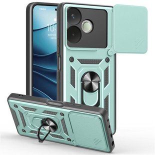 PC + TPU чехол Camshield Armor для OPPO A5 Pro (4G/5G) / зеленый 099835 фото