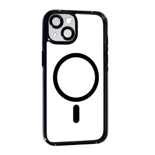 Чохол Aluminium With Magsafe для iPhone 14 Black 095184 фото