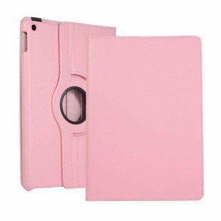 Кожаный чехол книжка 360 на Apple iPad 10.2 (2021 / 2020 / 2019) / розовый 093822 фото