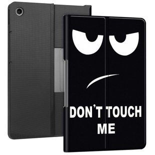 Кожаный чехол книжка Crazy Horse на планшет Lenovo Tab Plus (11.5") / dont touch 098897 фото