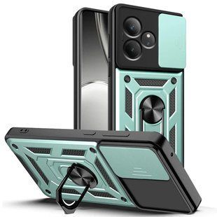 PC + TPU чохол Camshield Armor для Realme GT 6T / зелений 098039 фото