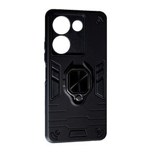 PC + TPU чехол New Transformer для Tecno Camon 20 Pro черный 094988 фото