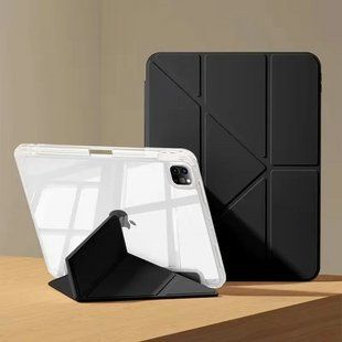 Чехол книжка Transparent Origami на Apple iPad Pro 11 2022 (11") / черный 101146 фото