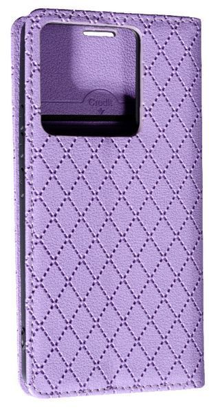 Чохол книжка Deluxe на Xiaomi Redmi Note 13 Pro (5G) / фіолетовий 096314 фото