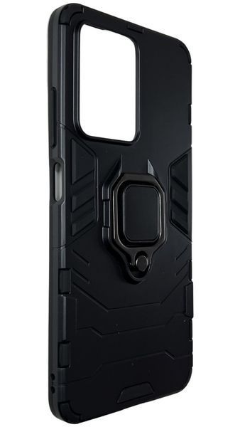 PC + TPU чохол Protective для Xiaomi Redmi Note 12 Pro (наредмі нотут 12 про) чорний 087721 фото
