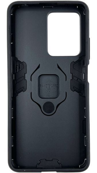 PC + TPU чохол Protective для Xiaomi Redmi Note 12 Pro (наредмі нотут 12 про) чорний 087721 фото