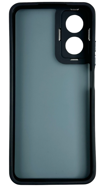 TPU чехол Luxury Metal Lens на Oppo A17 черный 088441 фото