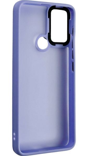 TPU чохол Matte Color для Motorola E40 фіалковий 86029 фото