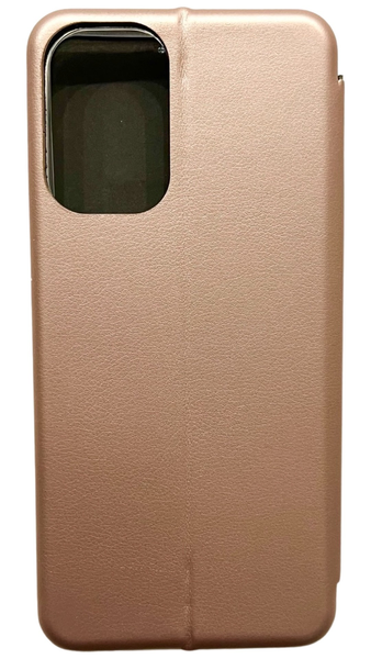 Шкіряний чохол-книжка Elegant book на Samsung Galaxy A23 (сасунг а23) золотистий 086368 фото