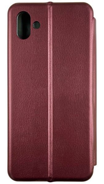Чохол книжка Elegant book для Samsung Galaxy A04E / бордовий 091345 фото
