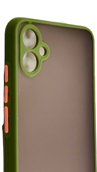 TPU чохол накладка Matte Color Case для Samsung Galaxy A04E світло-зелений 092502 фото