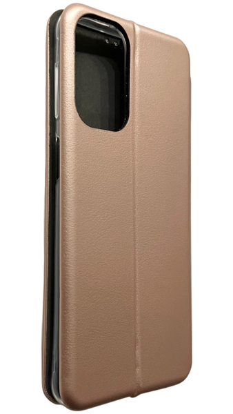 Шкіряний чохол-книжка Elegant book на Samsung Galaxy A23 (сасунг а23) золотистий 086368 фото