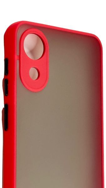 TPU чохол накладка Matte Color Case для Samsung Galaxy A03 Core червоний 092602 фото