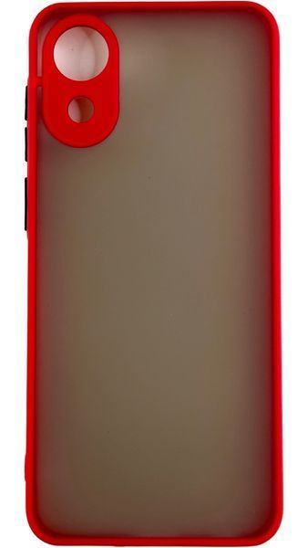 TPU чохол накладка Matte Color Case для Samsung Galaxy A03 Core червоний 092602 фото