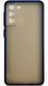 TPU чехол накладка Matte Color Case для Samsung Galaxy S21 Plus синий 092202 фото 3