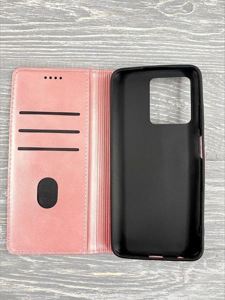 Кожаный чехол книжка Retro на ZTE Blade V30 (на зте блейд в30) розовый 084509 фото