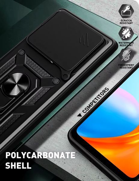 PC + TPU чохол Camshield Armor для Realme C63 (RMX3939) / сріблястий 201550 фото