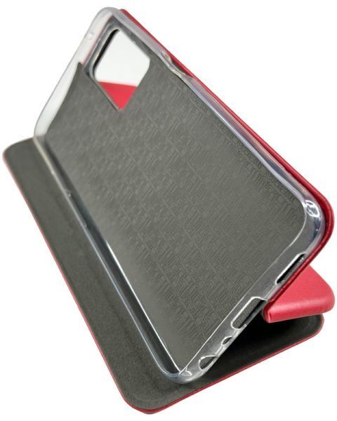 Шкіряний чохол-книжка Elegant book на Oppo A55 (на оппо-а55) червоний 87871 фото