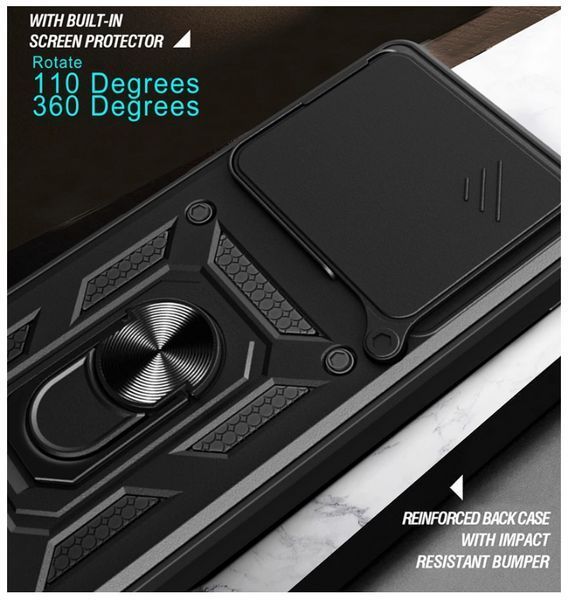 PC + TPU чохол Camshield Armor для Xiaomi Redmi 13 (4G) / червоний 097538 фото