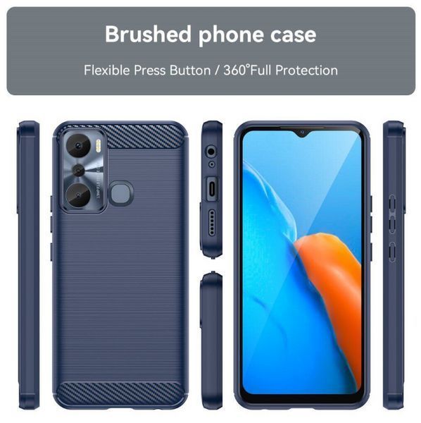 TPU чохол накладка Urban для Infinix Hot 20i / синій 203055 фото