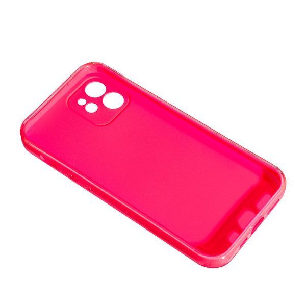 TPU чехол Summer Vibe для iPhone 12 малиновый 088942 фото