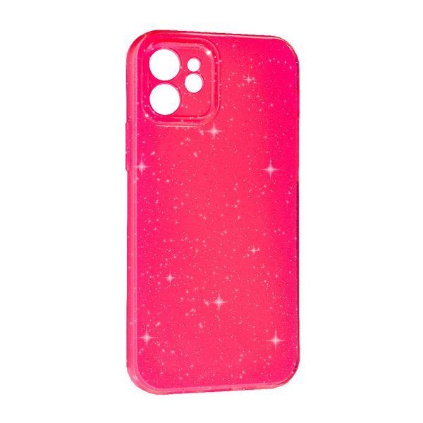 TPU чехол Summer Vibe для iPhone 12 малиновый 088942 фото