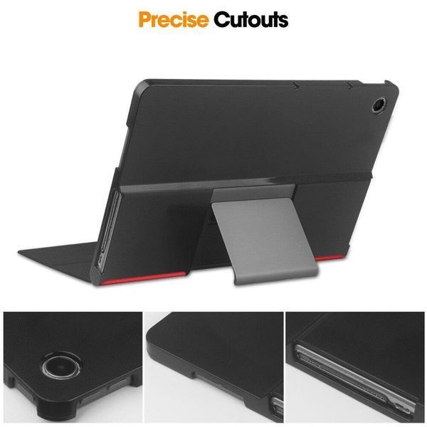 Шкіряний чохол книжка Crazy Horse на планшет Lenovo Tab Plus (11.5")/dont touch 098897 фото