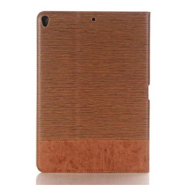 Чехол книжка с кожаными вставками на Apple iPad Pro 10.5 020887 фото
