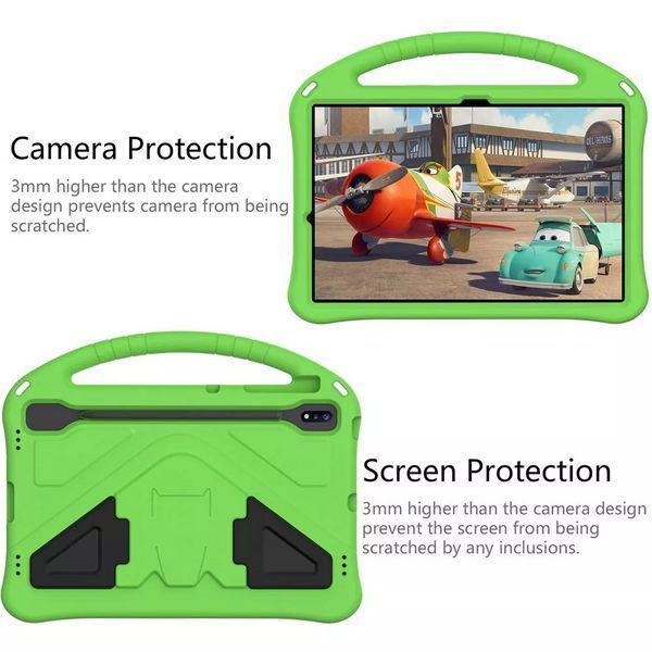 Чохол New Kids Case на Samsung Galaxy Tab S8 Plus / Tab S7 FE (12.4") / зелений 099168 фото