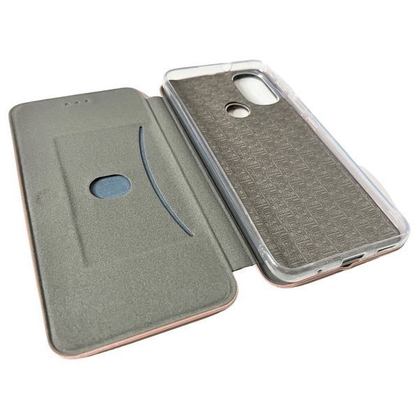 Чехол книжка Elegant book для Motorola E40 / розовый 87521 фото