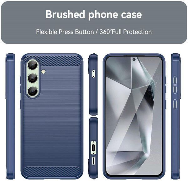 TPU чохол накладка Urban для Samsung Galaxy S24 FE / синій 098297 фото