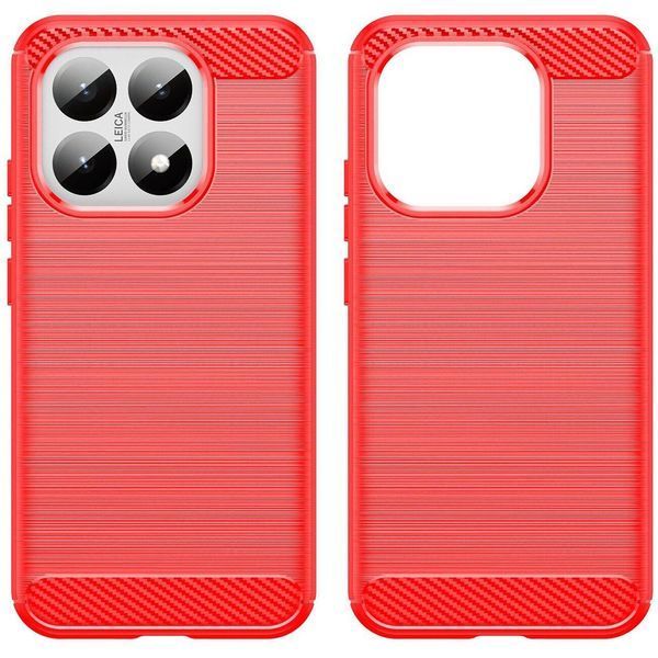 TPU чохол накладка Urban для Xiaomi 15T / червоний 100724 фото