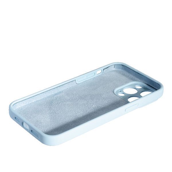 TPU чохол Case Softy накладка бампер для iPhone 14 Pro Max Light Blue 097230 фото