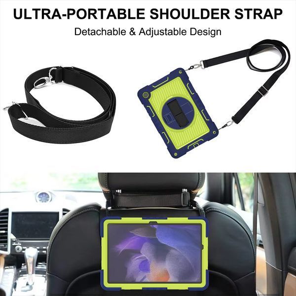 Чохол Carbon Armor Cover Tablet на Samsung Galaxy Tab A8 (X200 / X205) 10.5" / червоний 097693 фото