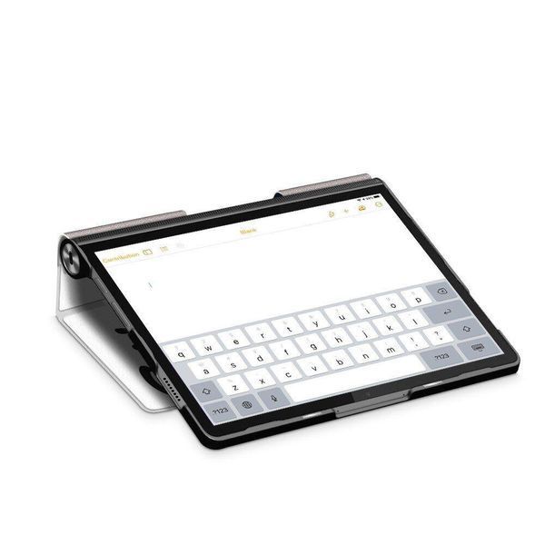 Шкіряний чохол-книжка Crazy Horse для Lenovo Yoga Tab 11 сакура 095662 фото