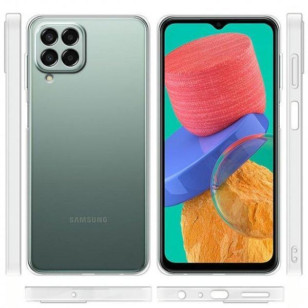 Ультратонкий 0,3 мм чохол для Samsung Galaxy M33 5G (на самсунг м33) прозорий 087772 фото