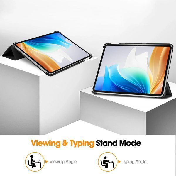 Шкіряний чохол книжка Crazy Horse для OnePlus Pad Pro (12.1")/синій 099386 фото