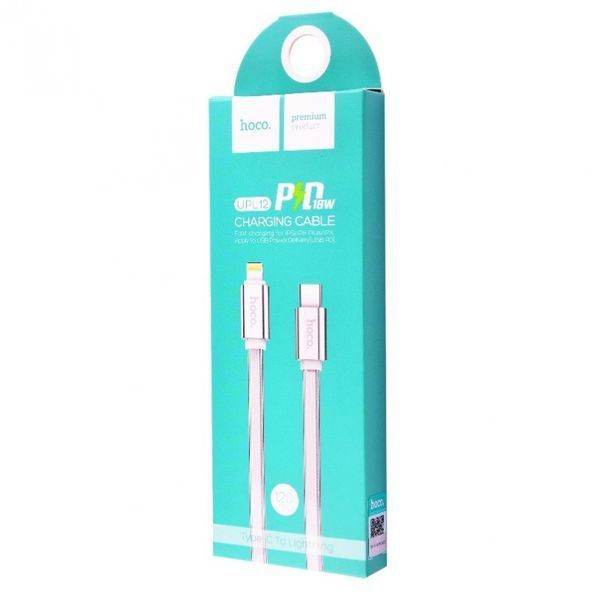 USB кабель на Type-C Hoco UPL12 Quick Charging Lightning (1 цвет) 16689 фото