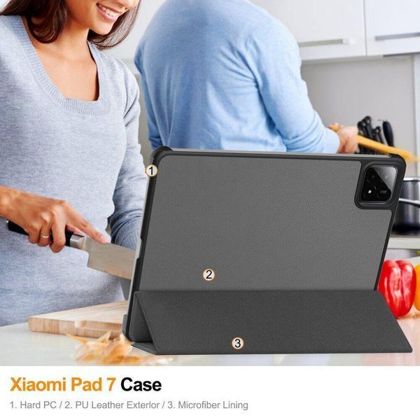 Чохол книжка Crazy Horse на Xiaomi Pad 7 (11.2") / зелений 098082 фото