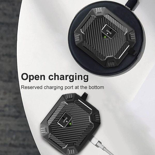 Чехол Shockproof Cover Pro Case для AirPods Pro 2 темно-зеленый 090223 фото