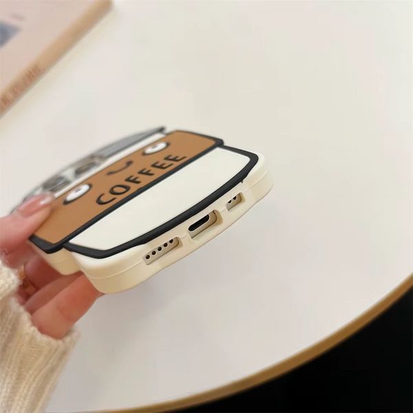 Силіконовий 3D чохол Cup of coffee для iPhone XR 099314 фото