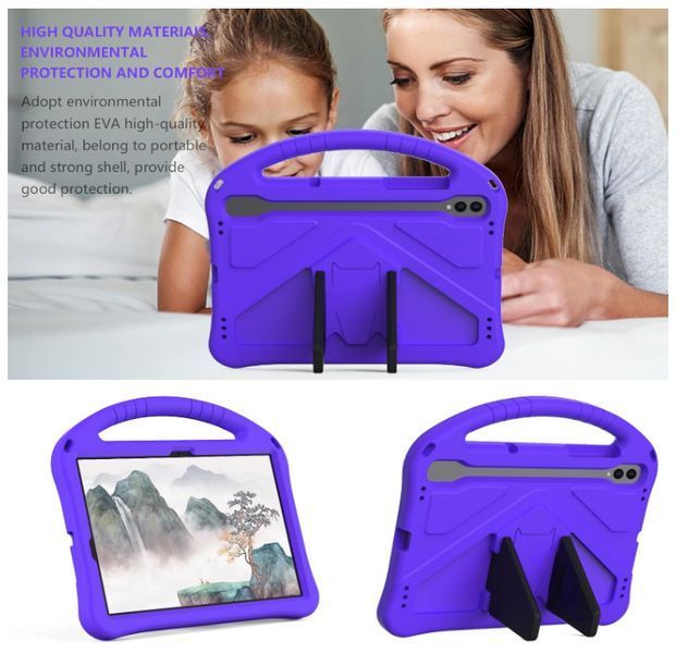 Чохол New Kids Case на Samsung Galaxy Tab S10 Lite 10.9" (фіолетовий) 100434 фото