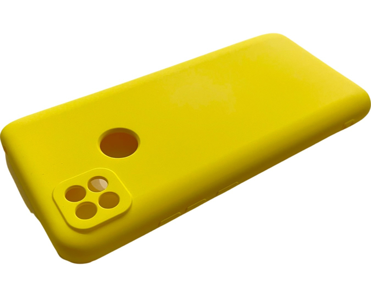 Чехол силиконовый Perfect для Xiaomi Redmi 10A (на сяоми 10а) желтый 085973 фото