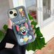 Силіконовий 3D чохол Tom&Jerrie для iPhone 14 Pro Max/сірий 099522 фото 4