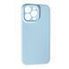 TPU чохол Case Softy накладка бампер для iPhone 14 Pro Max Light Blue 097230 фото 1